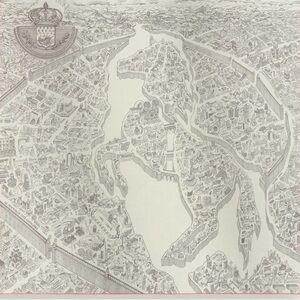 Brand new shawl 140 Hermes cashmere La Nouvelle Cite Cavaliere shawl 140